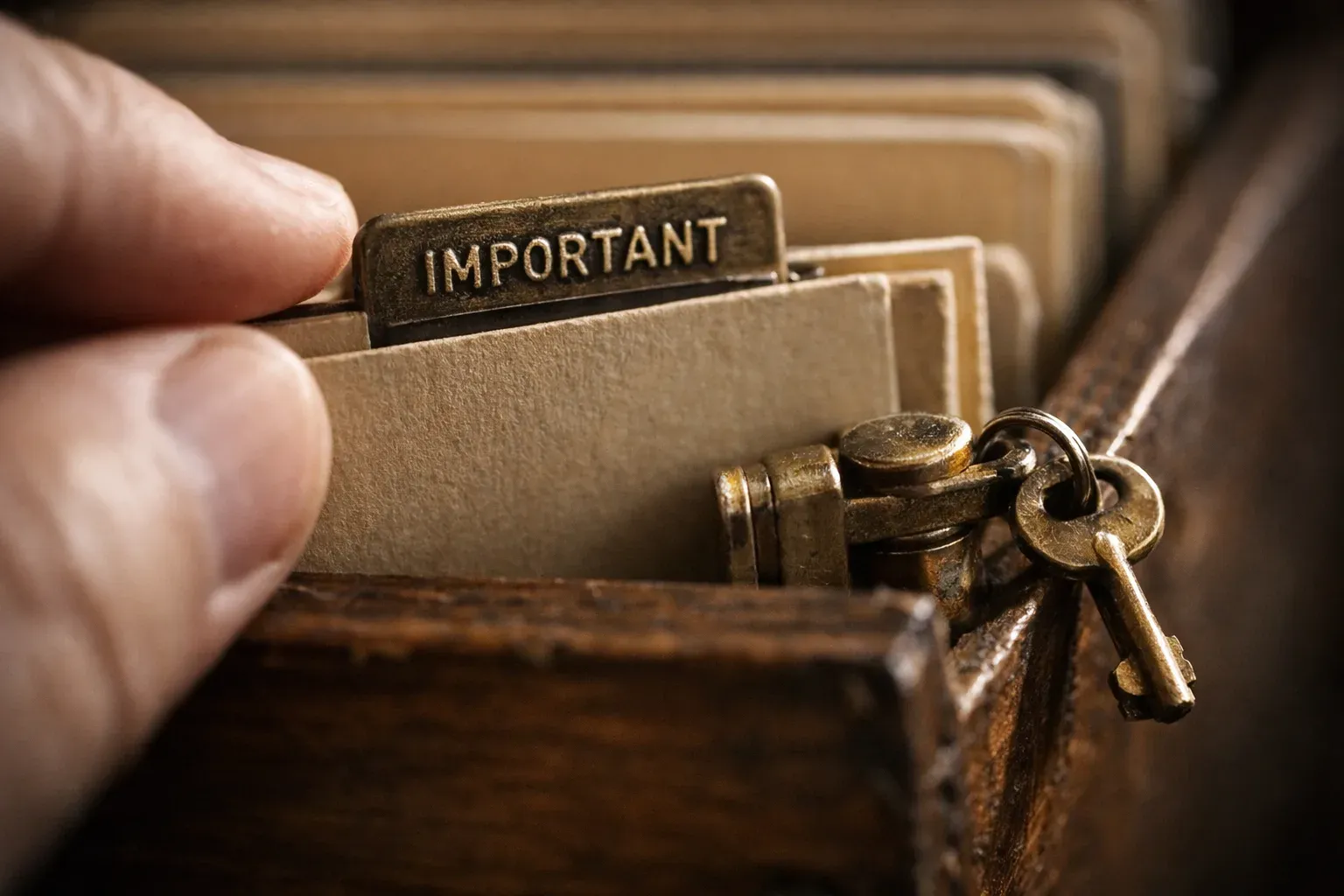 Editorial photograph illustrating A practical rule for long-horizon AI work  If a piece of information will still matter after the current chat ends, it does not belong only in the chat. Store it in Streamient.